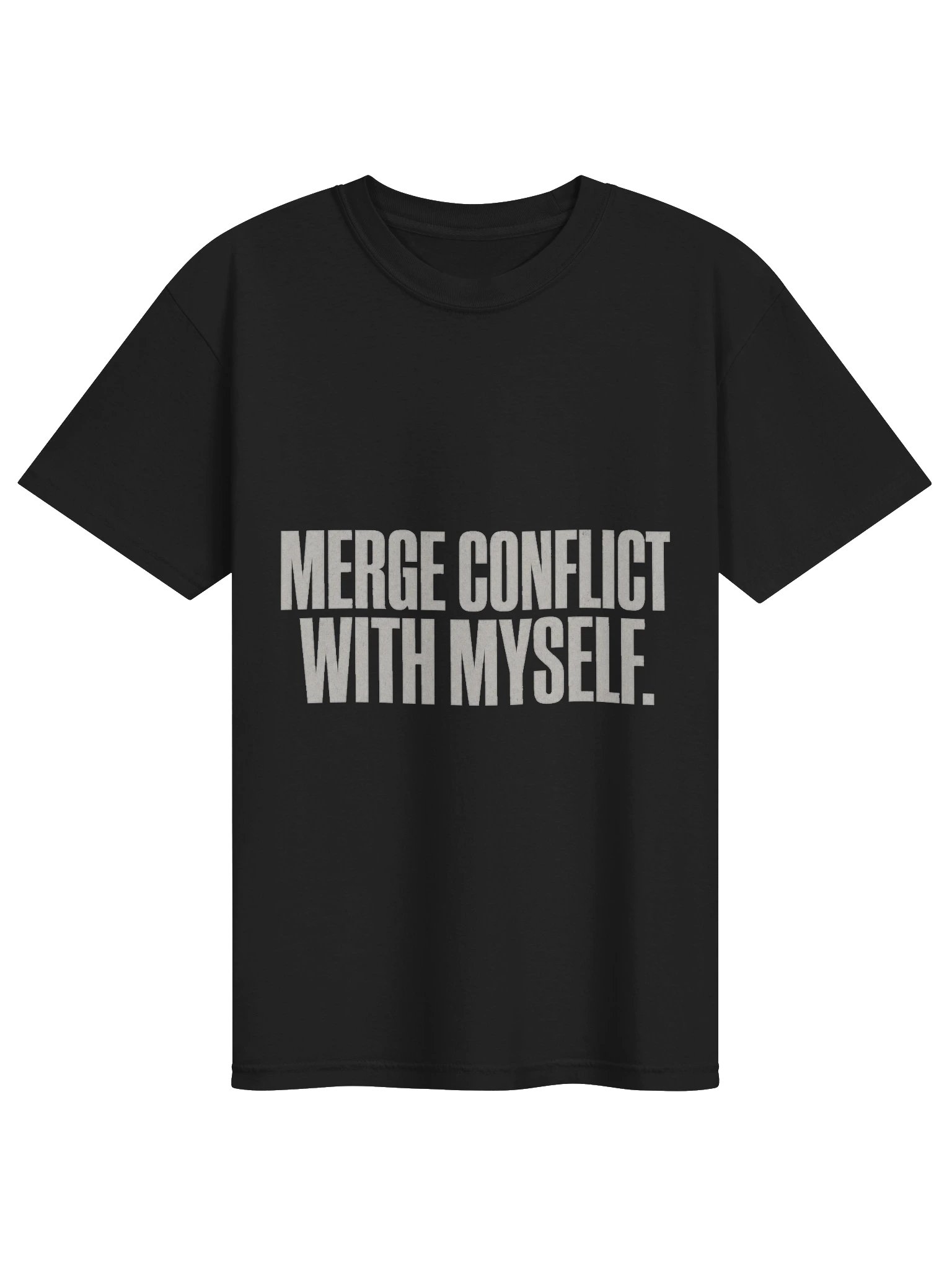 Merge Conflict With Myself Tee product image (1)