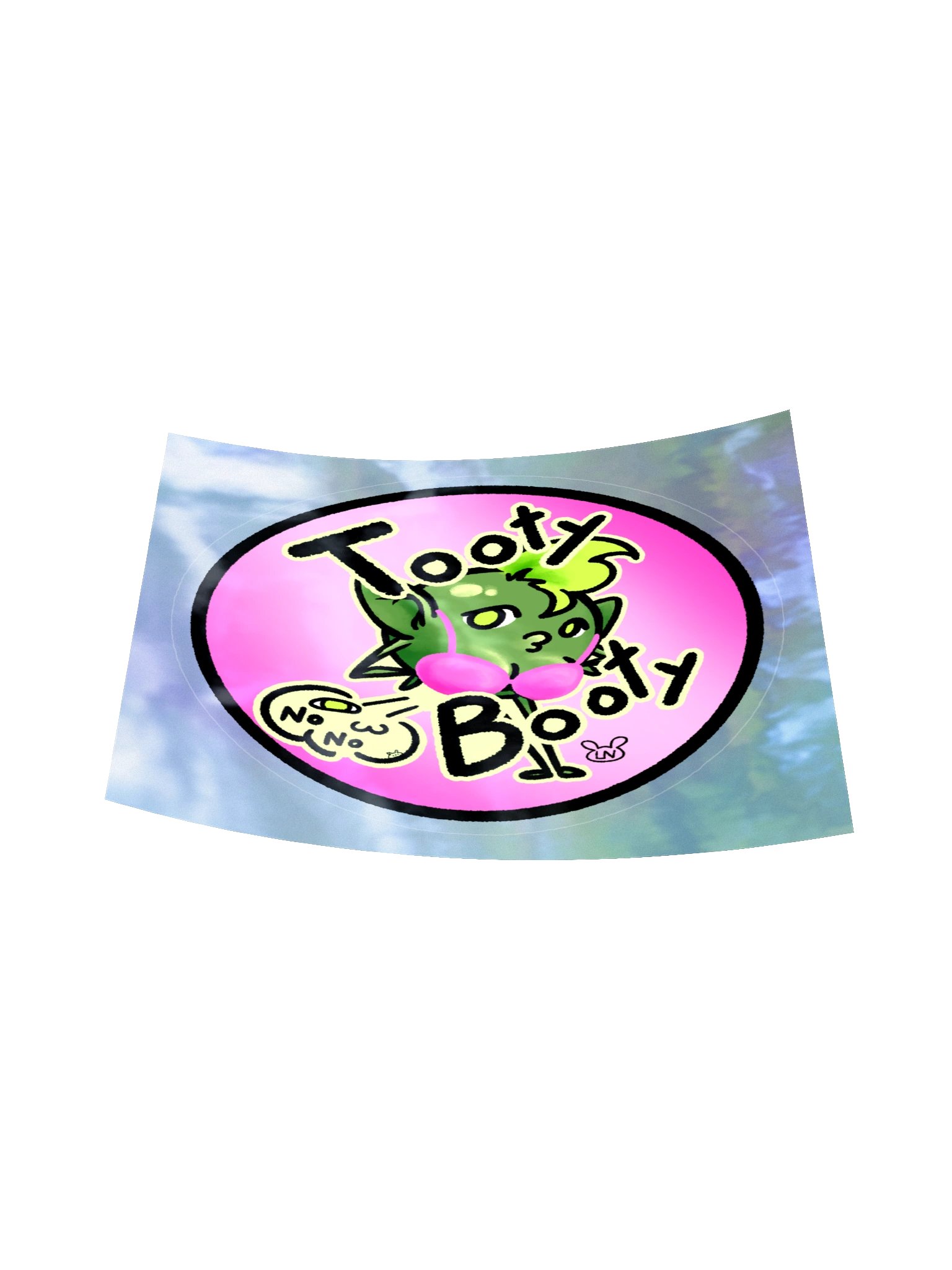 Tooty Booty - Holographic Sticker product image (6)