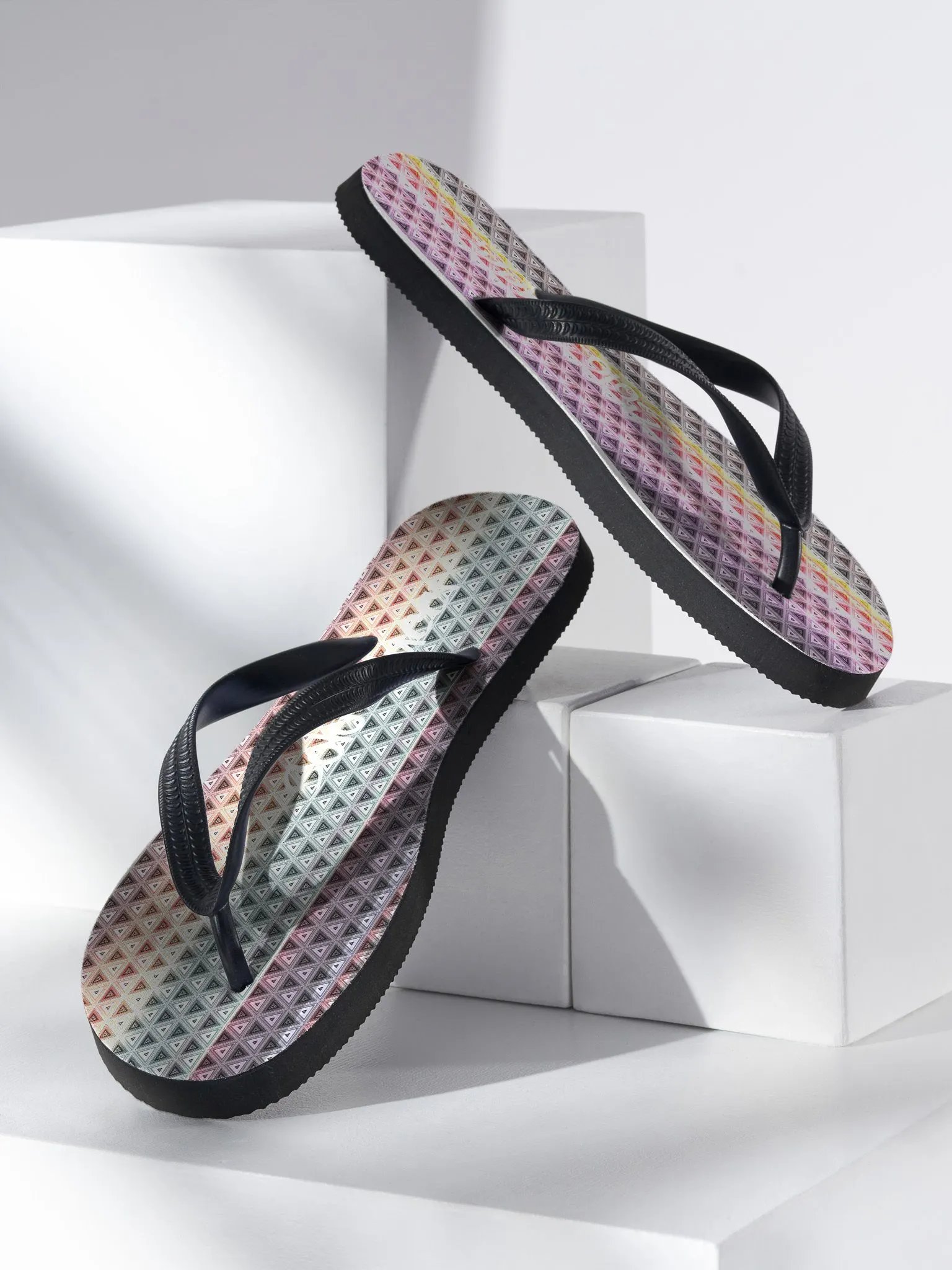 Diamond Bliss Sublimation Flip-Flops product image (2)