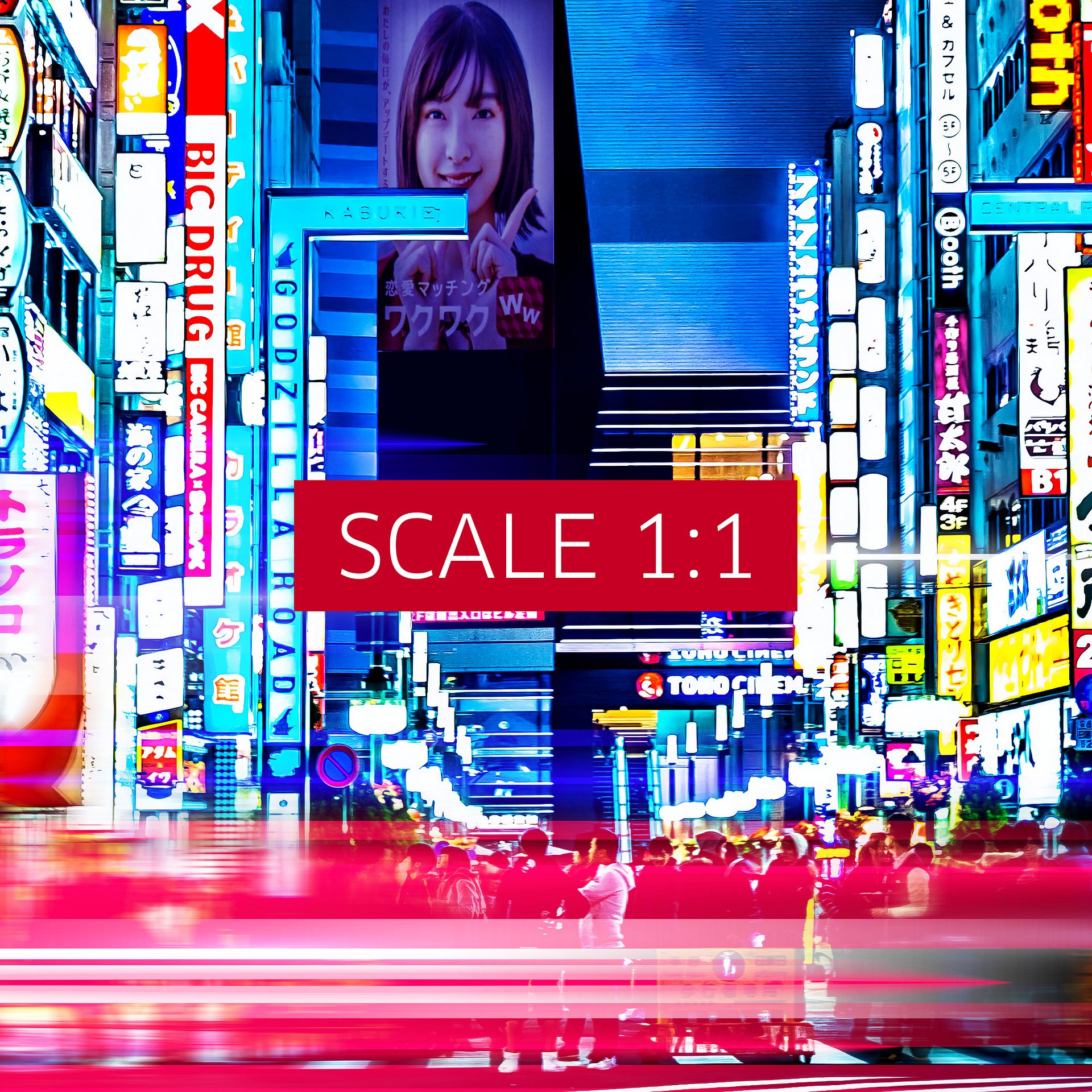 Neon night city: Tokyo, Japan (synthwave/vaporwave/retrowave/cyberpunk) — aesthetic poster product image (5)