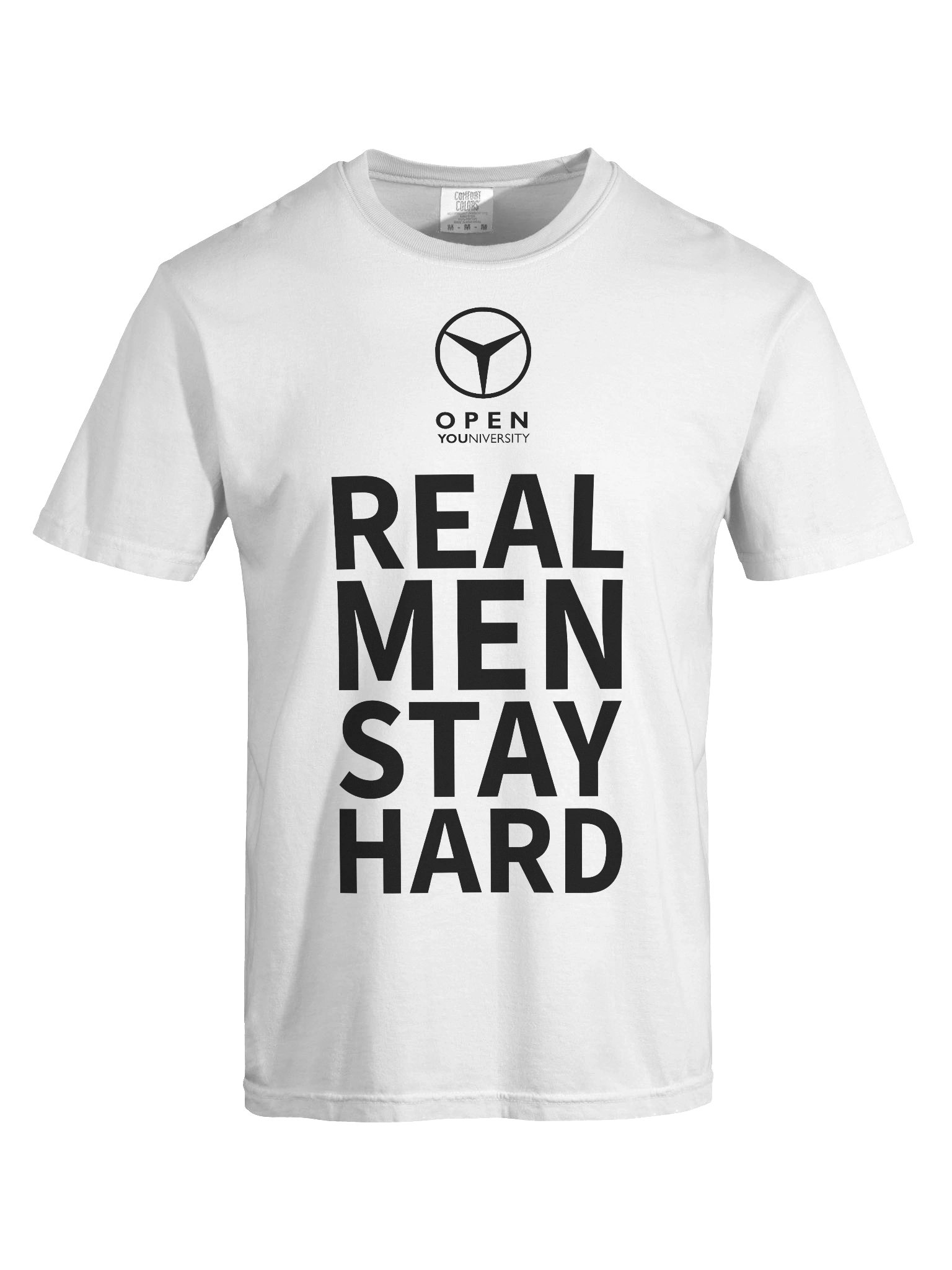 REAL MEN STAY HARD - White Version product image (1)