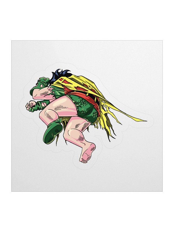 Over 9000 Laughs Sticker product image (1)