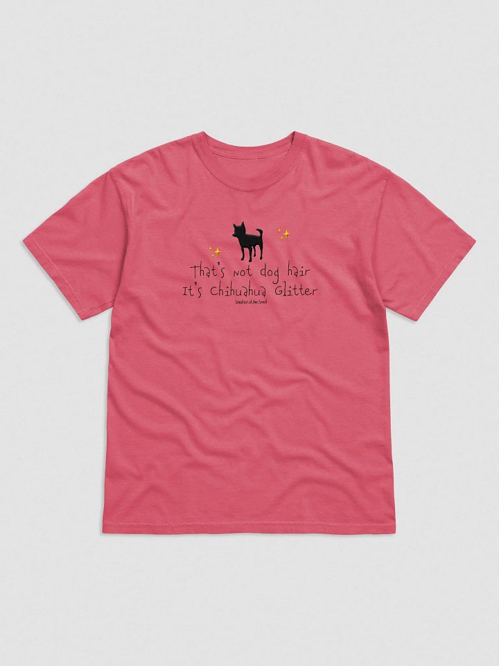 Chihuahua Glitter Cotton T-Shirt product image (1)