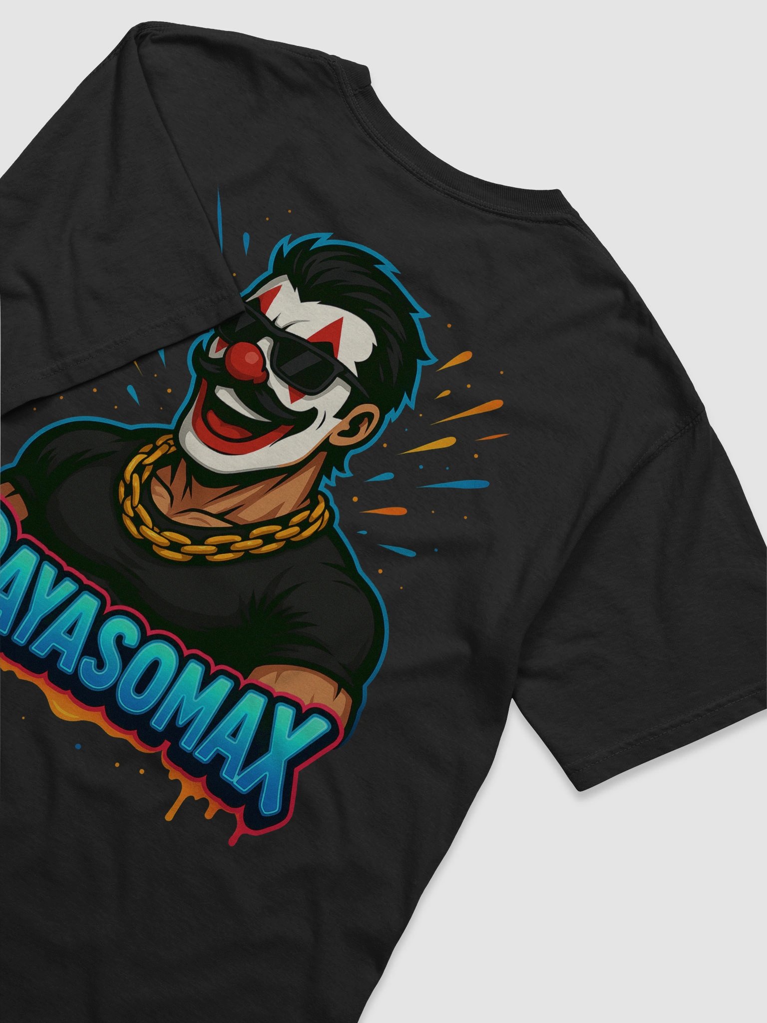 OnlyStache w/ PayasoMax on back Tee! product image (6)