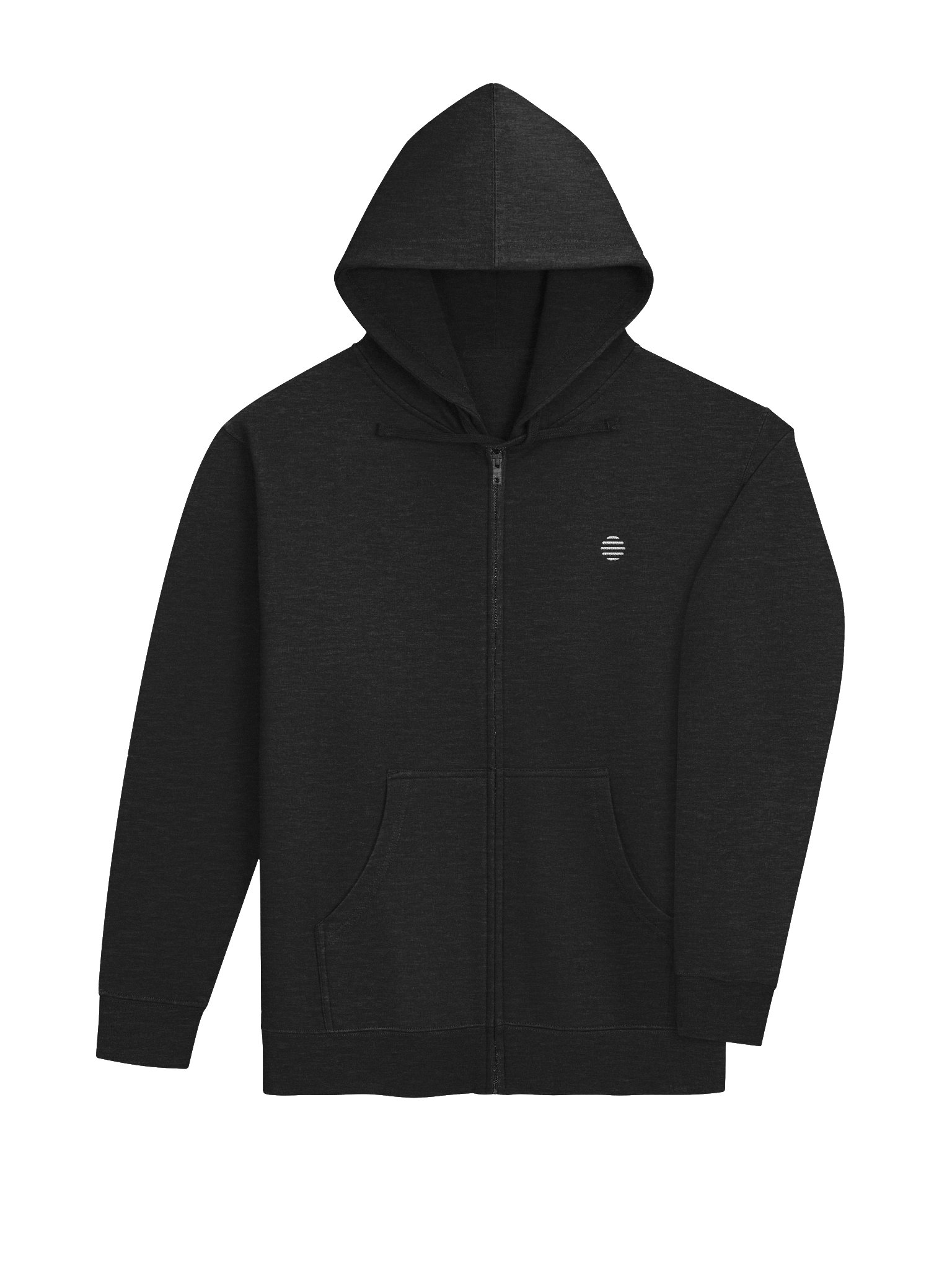Tiptap Mark (Embroidered) Zip Hoodie – Regular Fit product image (4)
