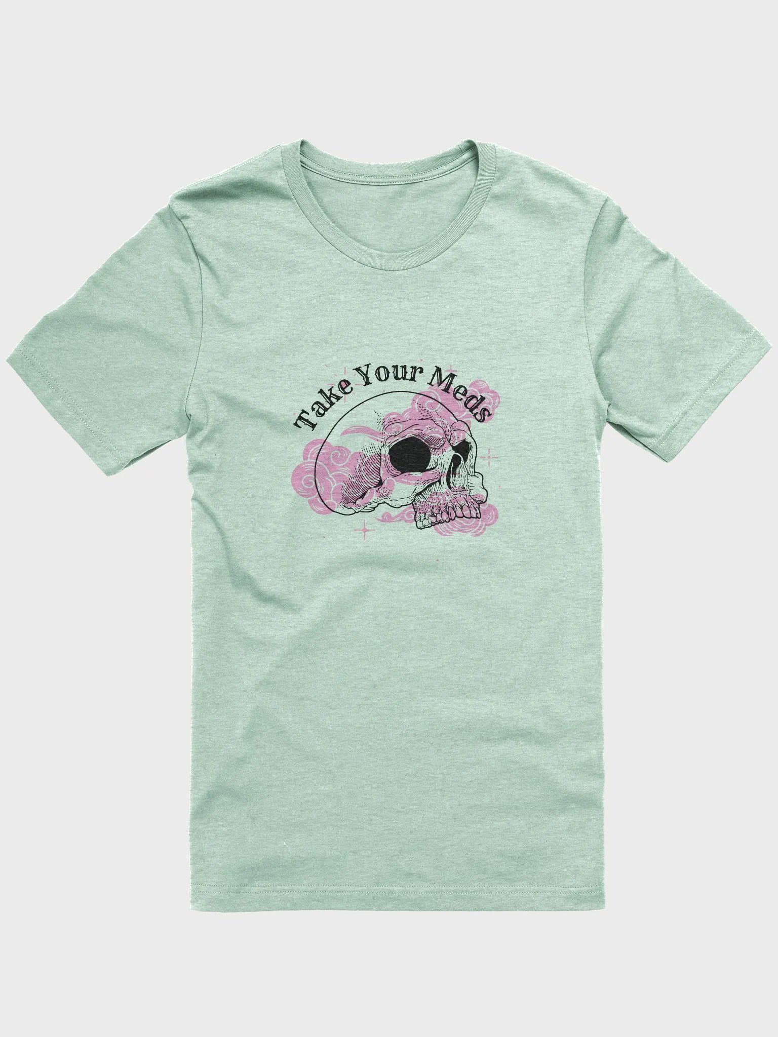 Take Your Meds Unisex T-Shirt (Black Design) product image (1)