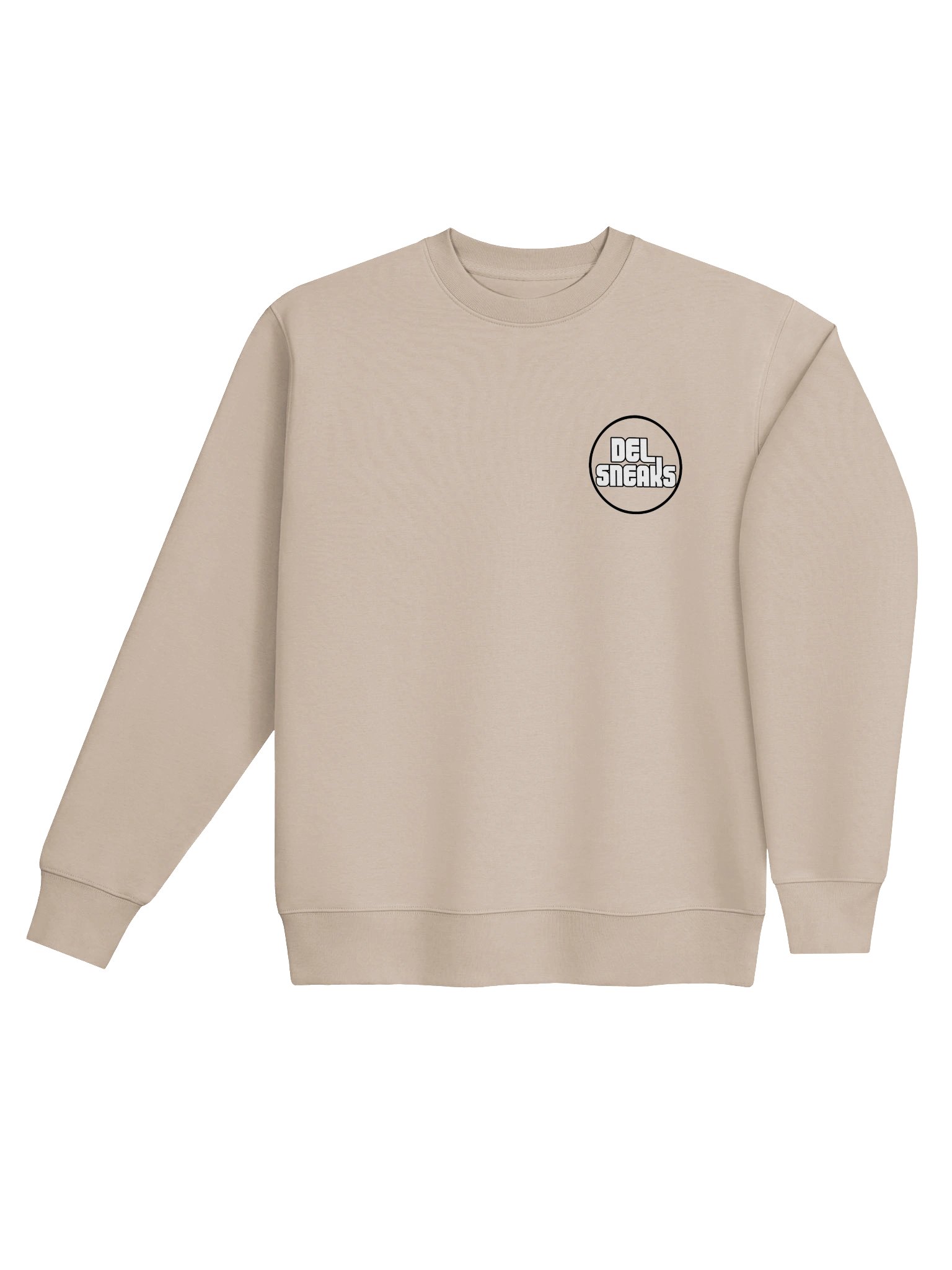 F&B Circular Logo Crew Neck Sweatshirt Desert Dust product image (4)