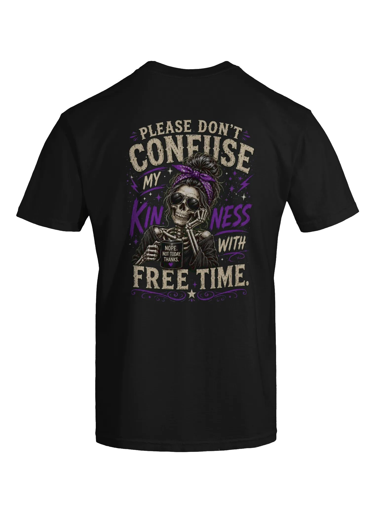 Don’t confuse my Kindness 10K of Chaos Tee product image (7)