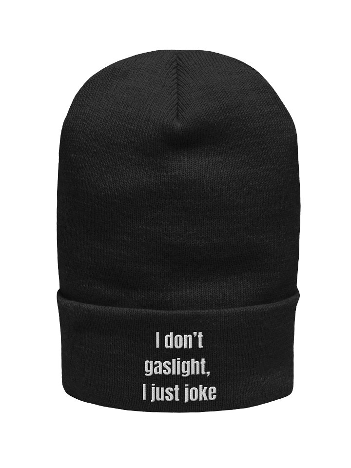 Gaslight Embroidered Beanie product image (1)