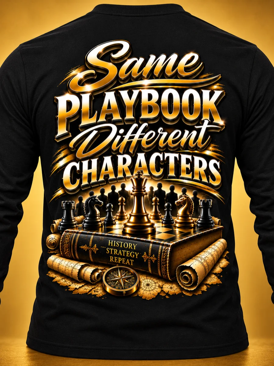 Same Playbook, Different Characters product image (3)