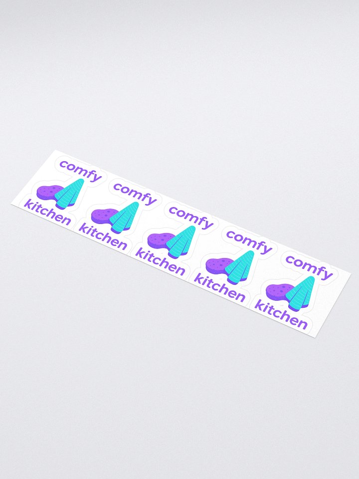 Comfy Kitchen Kiss Cut Stickers (Set of 5) product image (1)