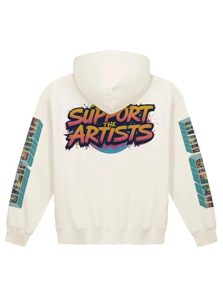 Mars Vista Graffiti Heavy Weight Terry Hoodie product image (2)