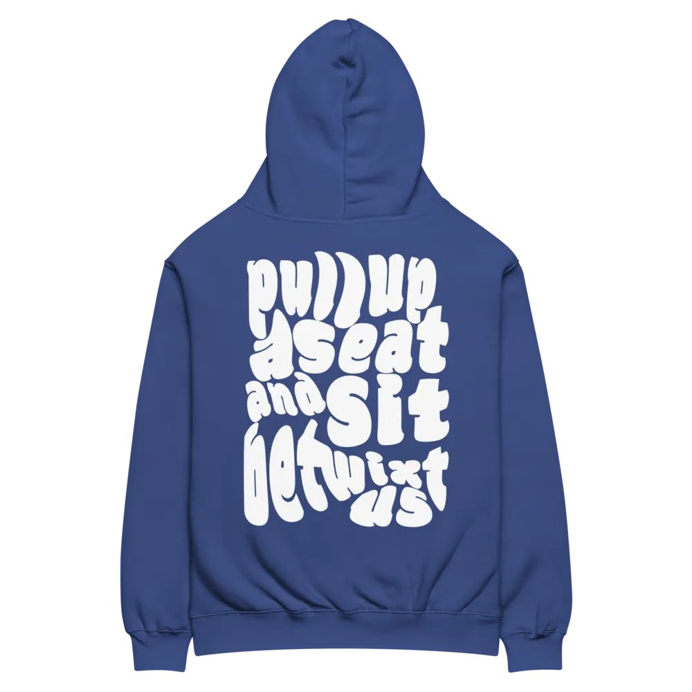 Bextwixt Oversized Hoodie Back Graphic White Text product image (4)