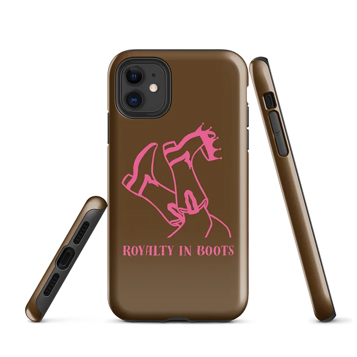 LDQ Brown iPhone case product image (1)