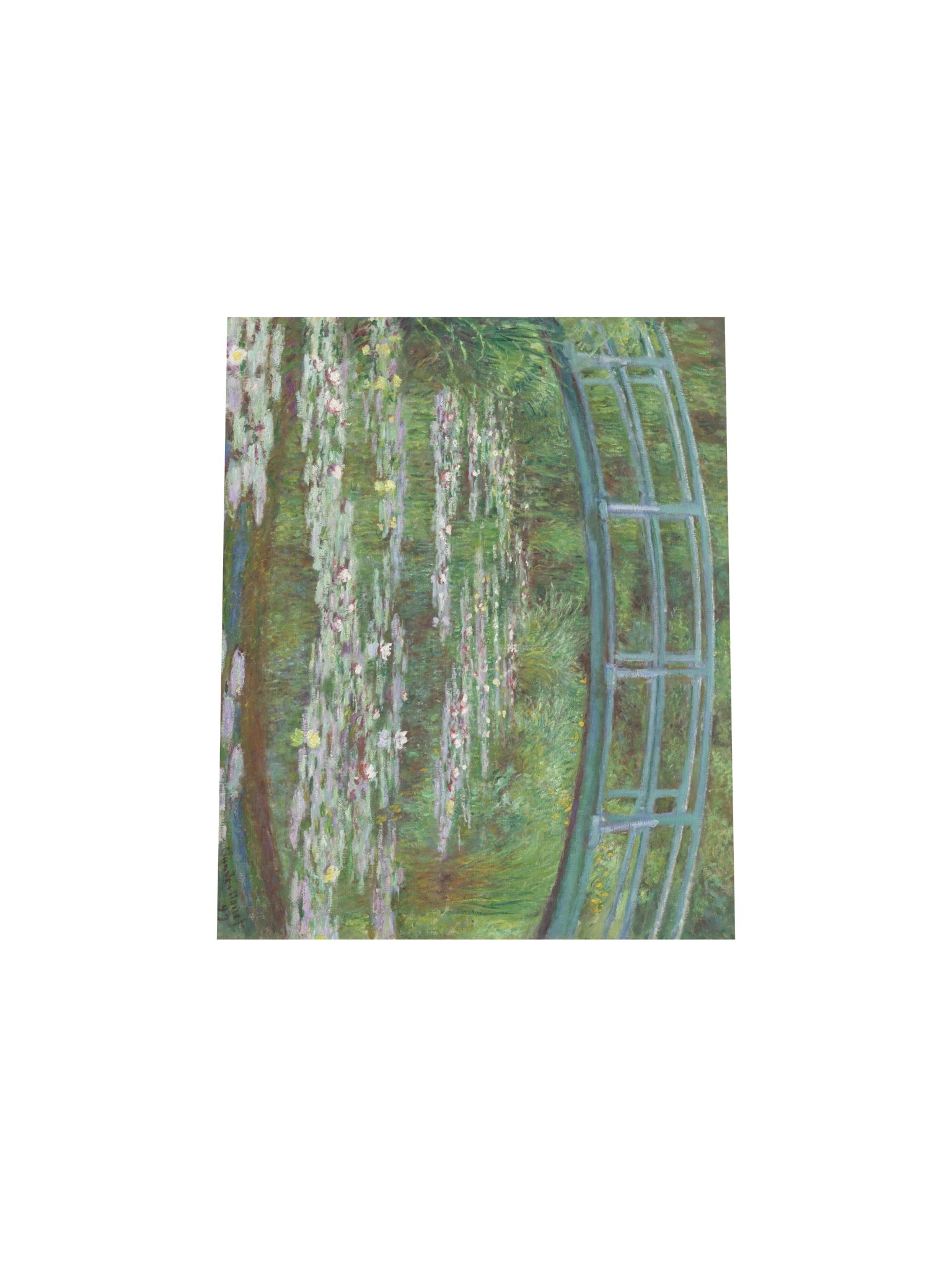 Monet, The Japanese Footbridge — Fine-Art Poster product image (5)