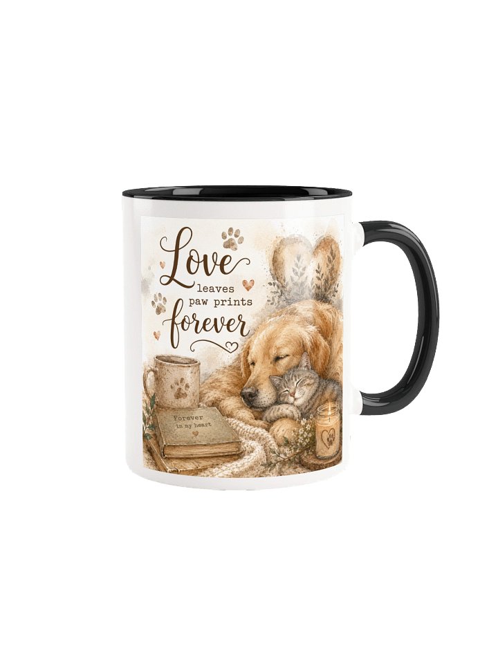 Love Leaves Paw Prints Mug product image (1)