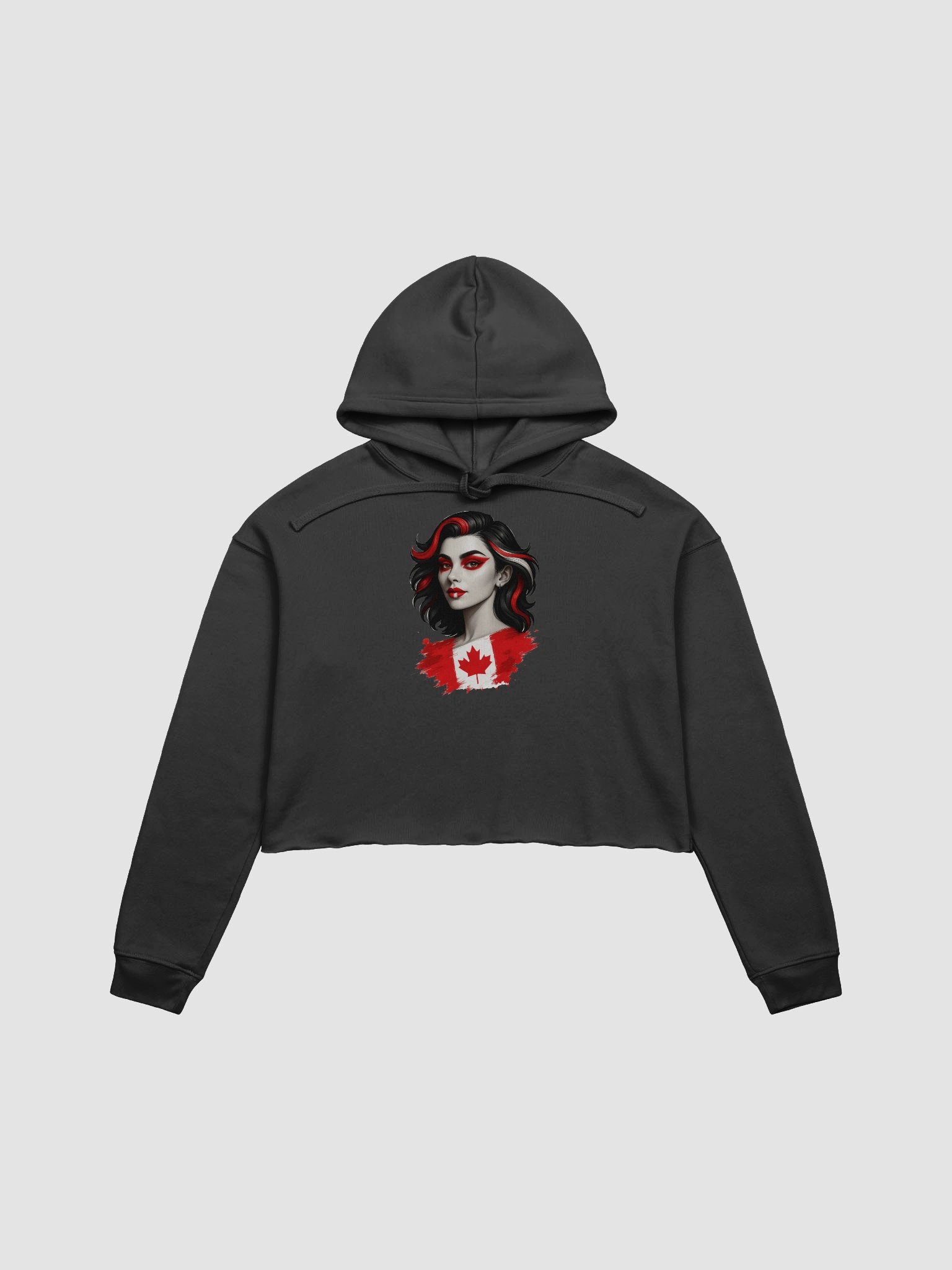 Canada Maple Leaf Muse Crop Hoodie product image (2)
