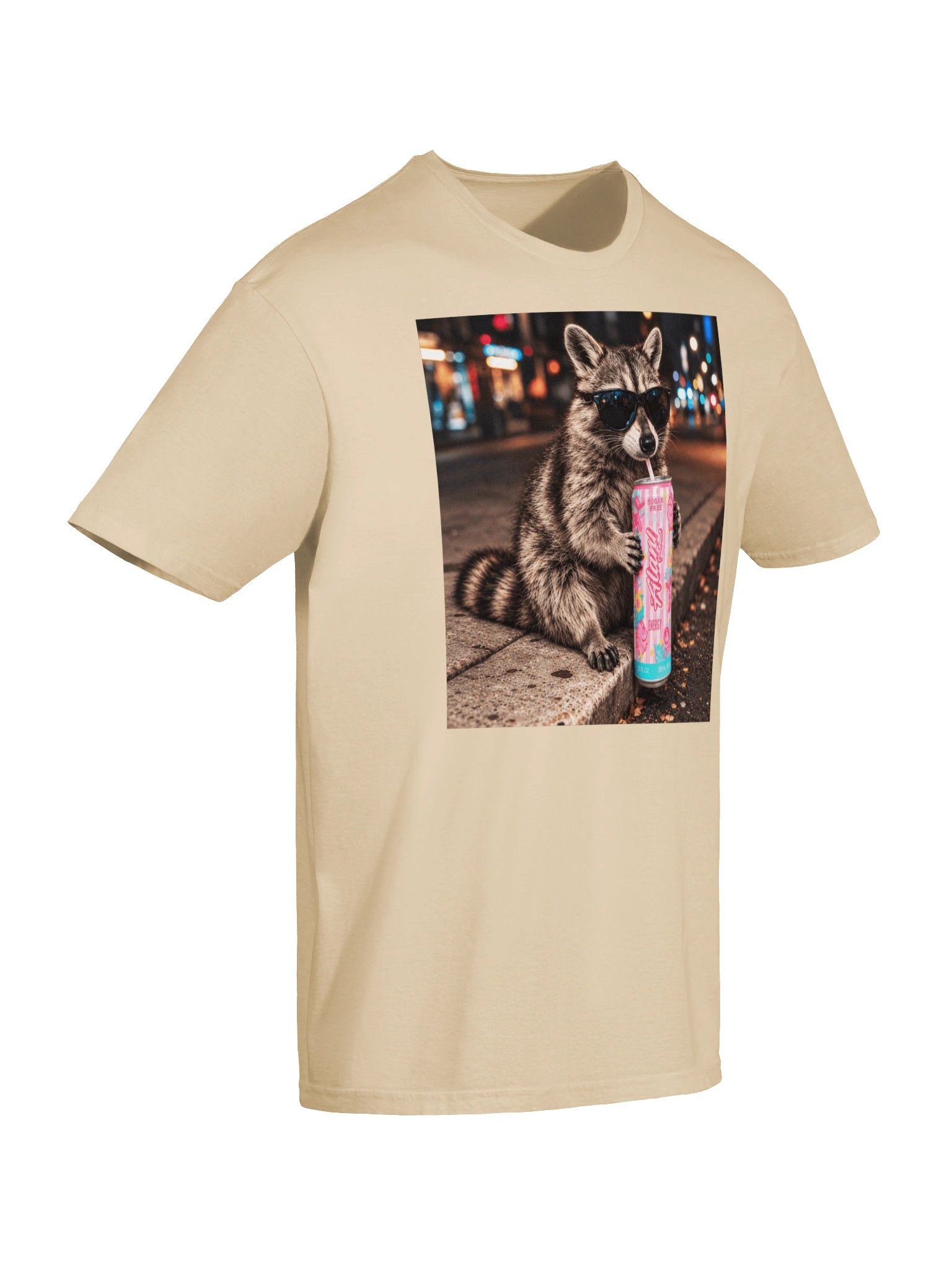 Raccoon Energy Night Vibes Tee product image (3)