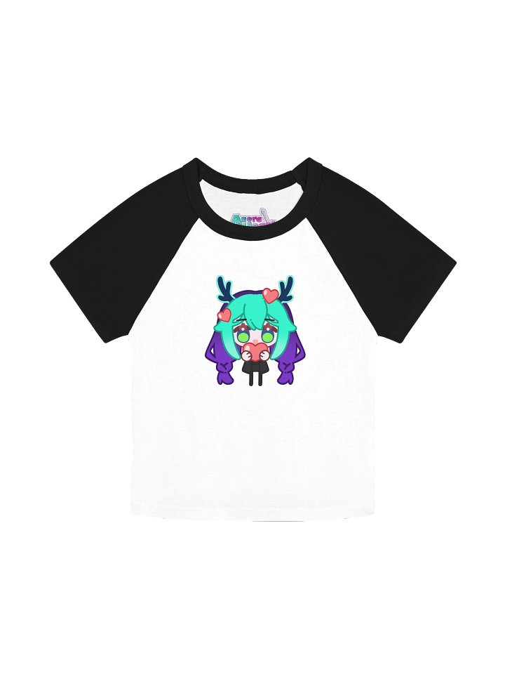 Cute Turquoise Antler Heart Tee product image (5)