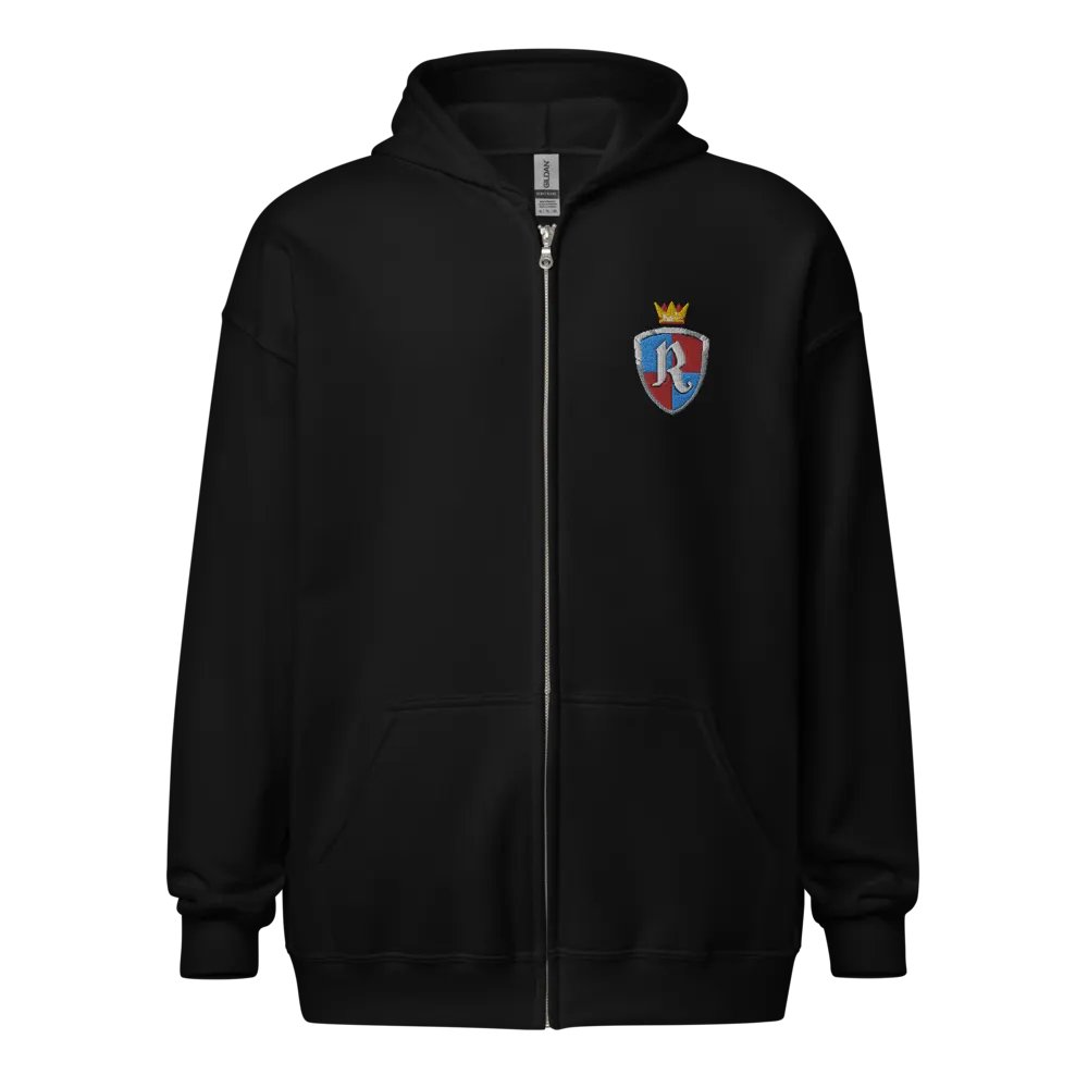 The Crest Embroidered Zip-Up Hoodie product image (1)