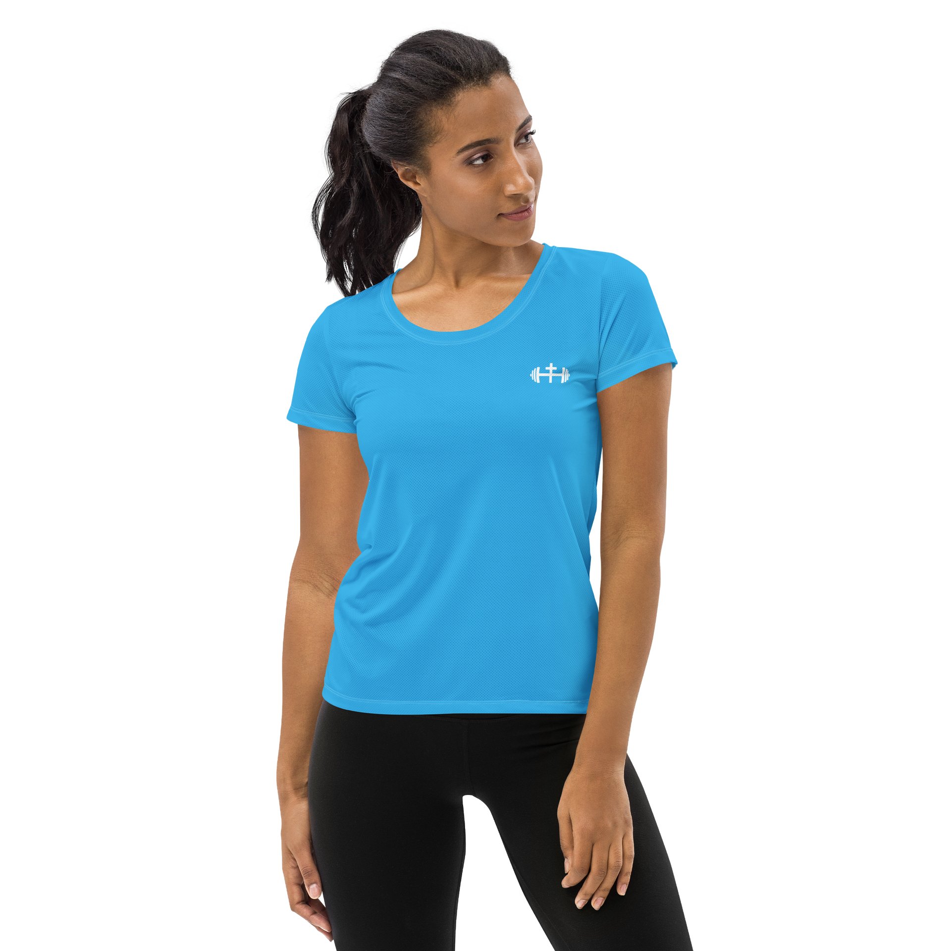 His House Womens Performance T-Shirt - Sky Blue product image (1)