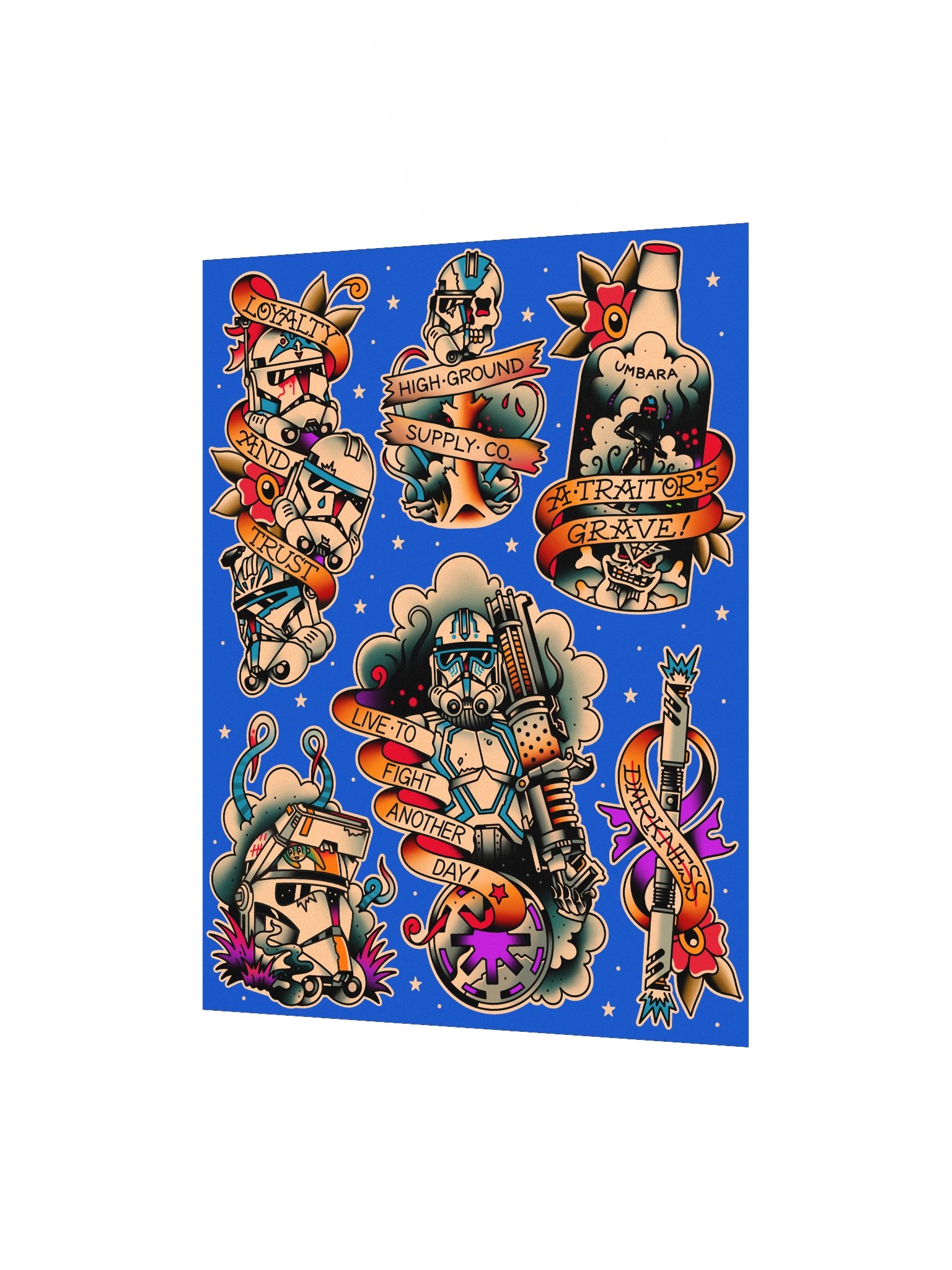 501st Umbara Flash Print (Blue) product image (2)