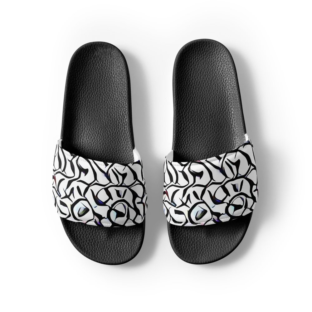 Curly Abstract Pattern - Women's Slides product image (3)