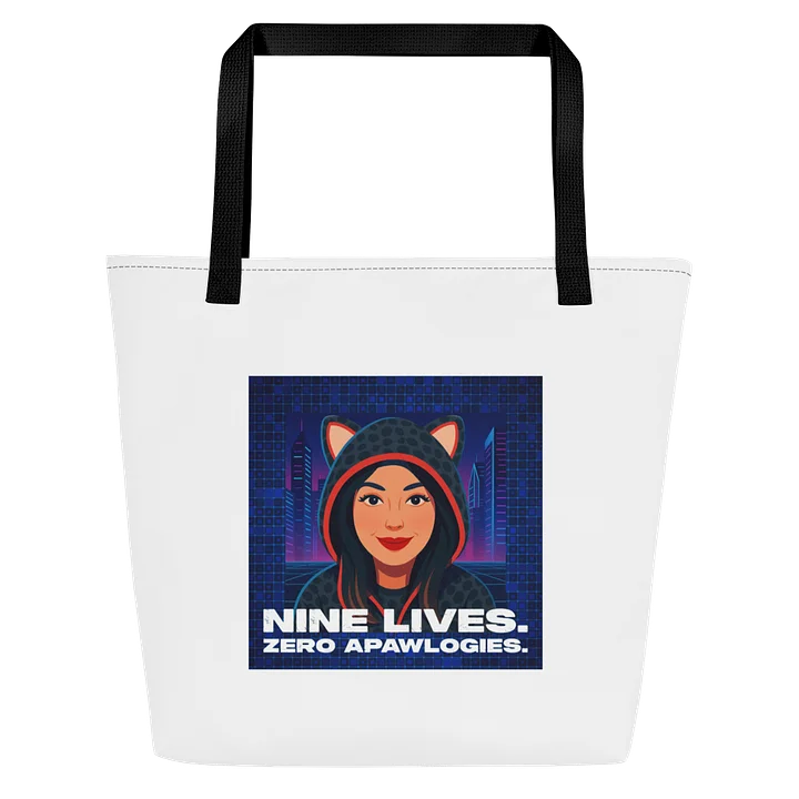 Nine Lives. Zero Apawlogies. Tote product image (1)