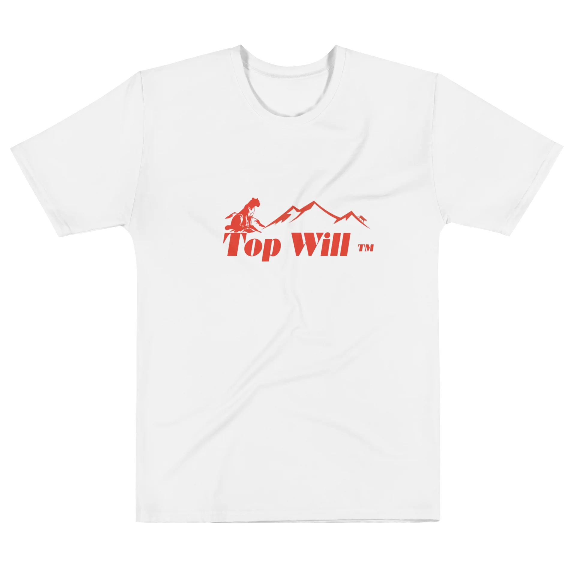 Top Will ™ White & Red T-Shirt product image (1)