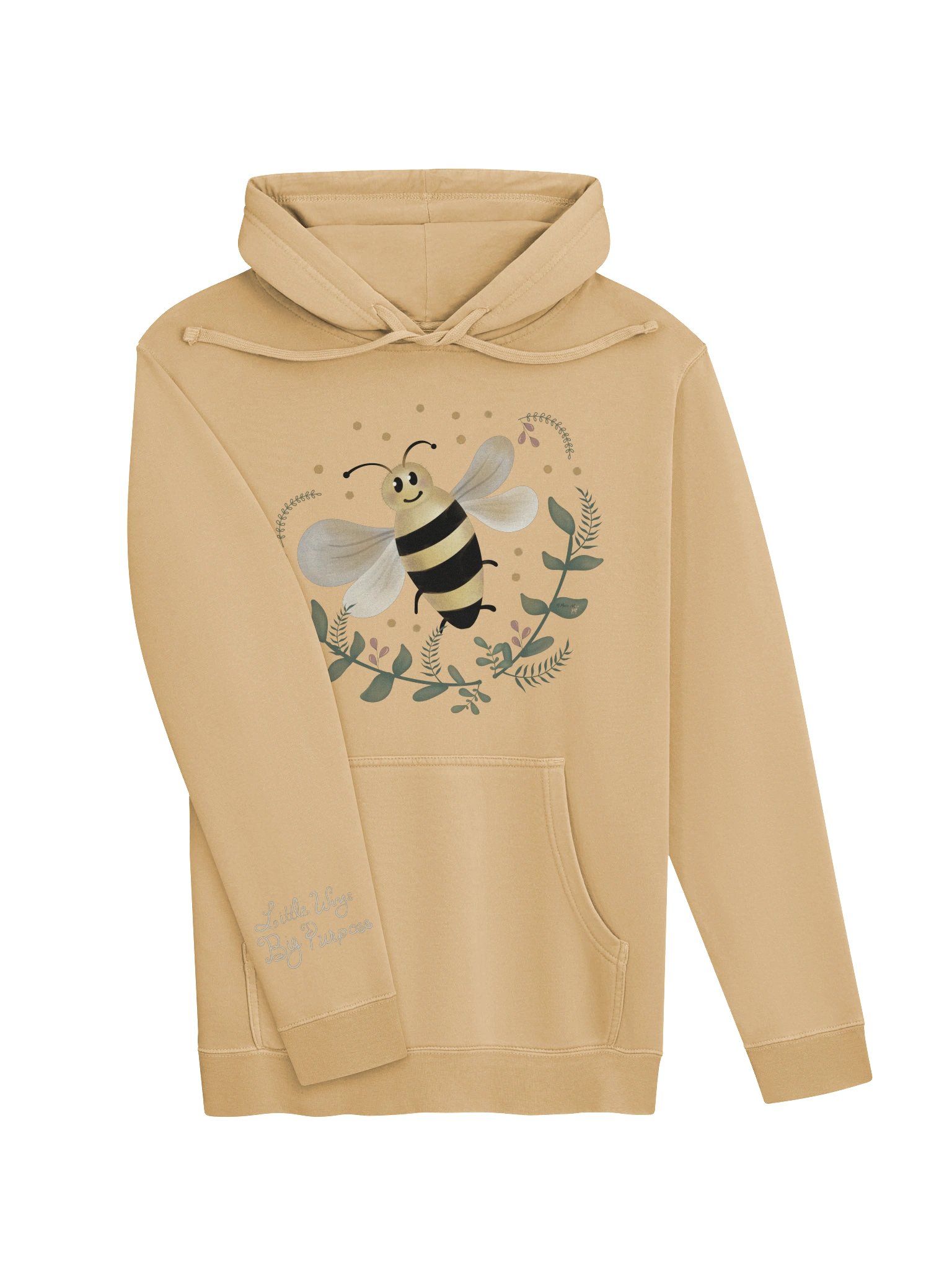 Little Wings, Big Purpose – Independent Trading Co. Premium Hoodie product image (3)
