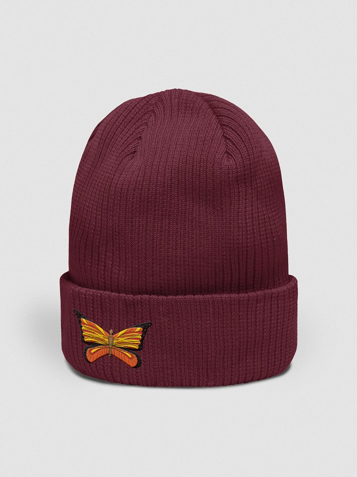 Symmetrical Wings Organic Beanie product image (2)