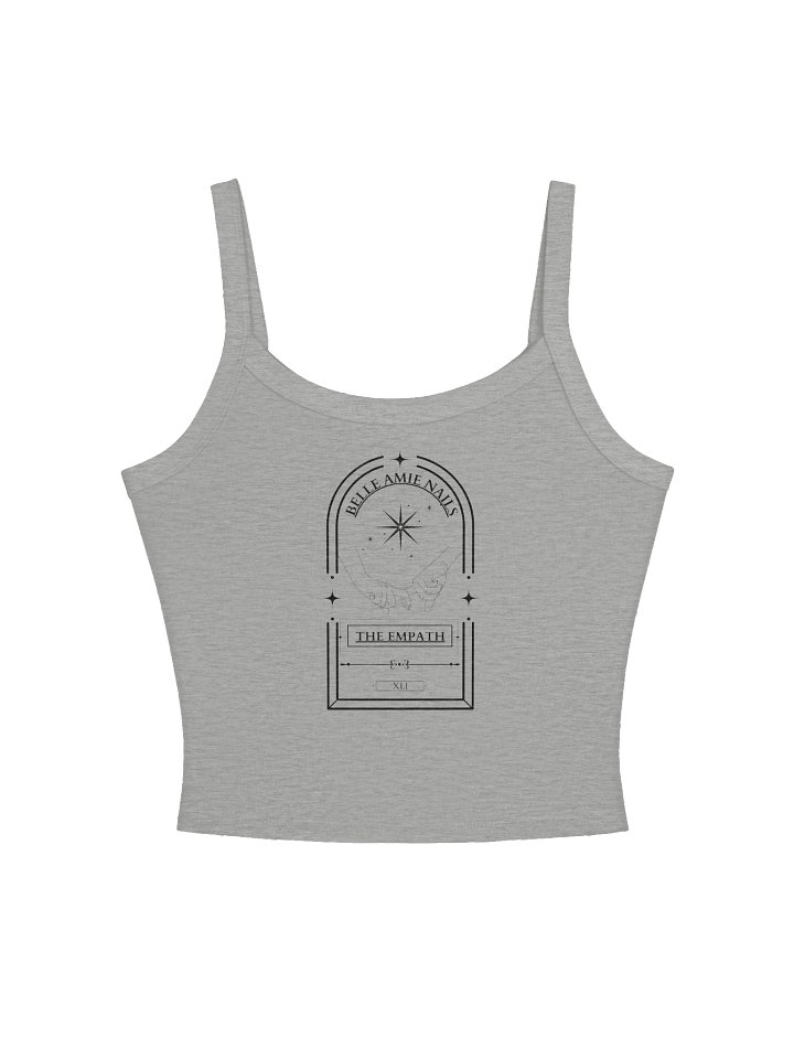 The Empath Tarot Tank black logo product image (1)