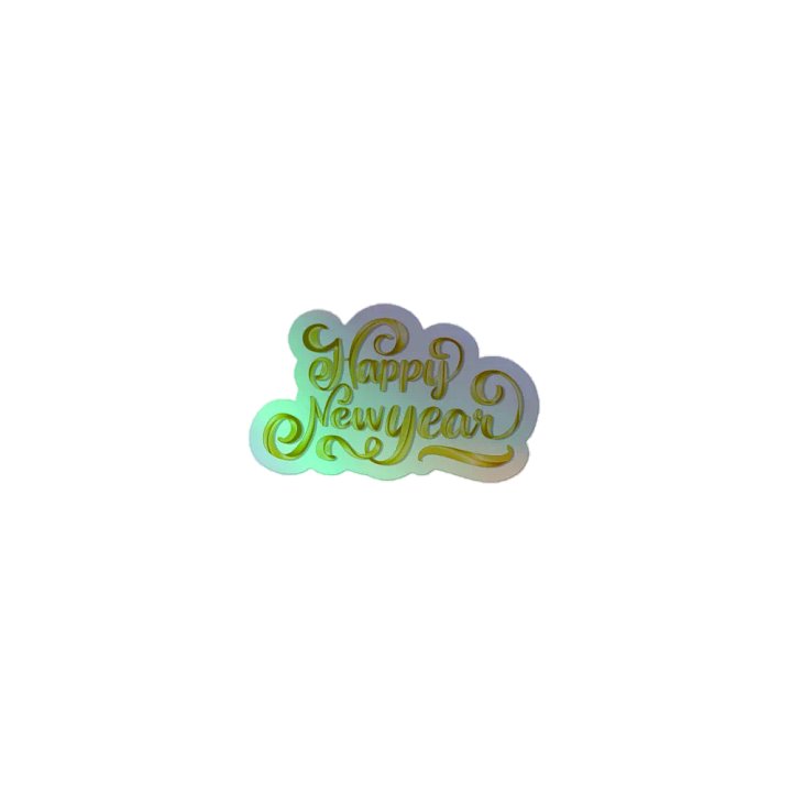 Happy new year STICKER product image (1)