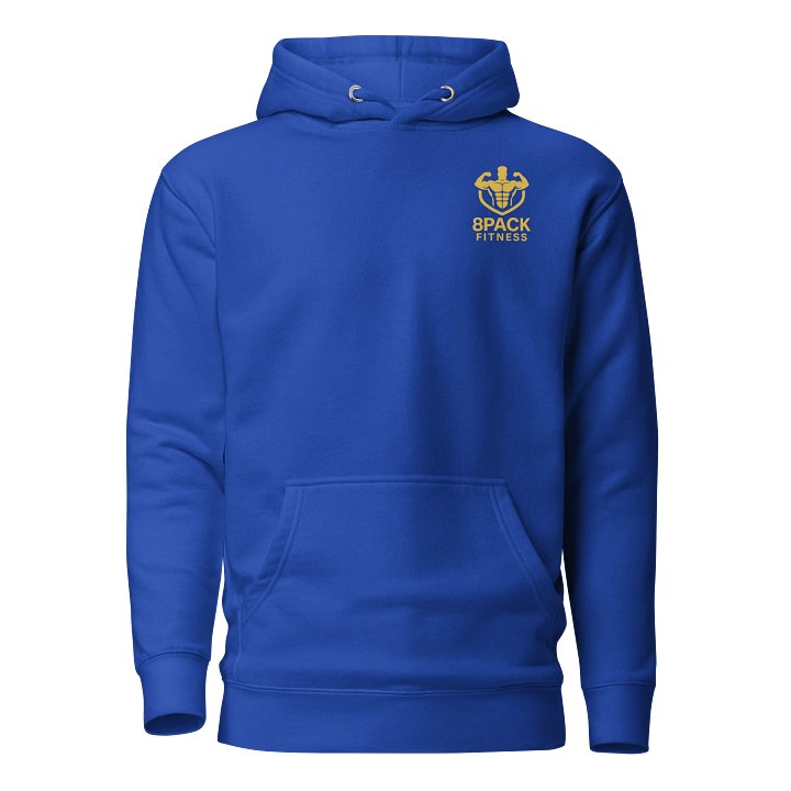 8PACK FITNESS Women’s Royal Power Hoodie product image (1)