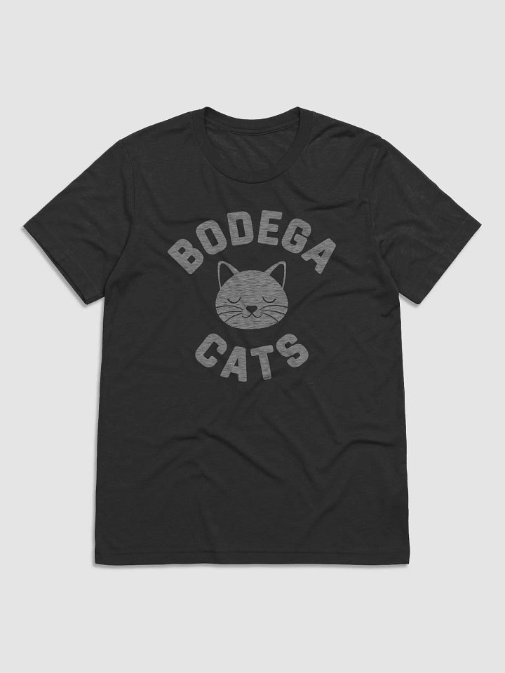 Bodega Cats // Unisex Triblend (Grey Heather Text) product image (1)