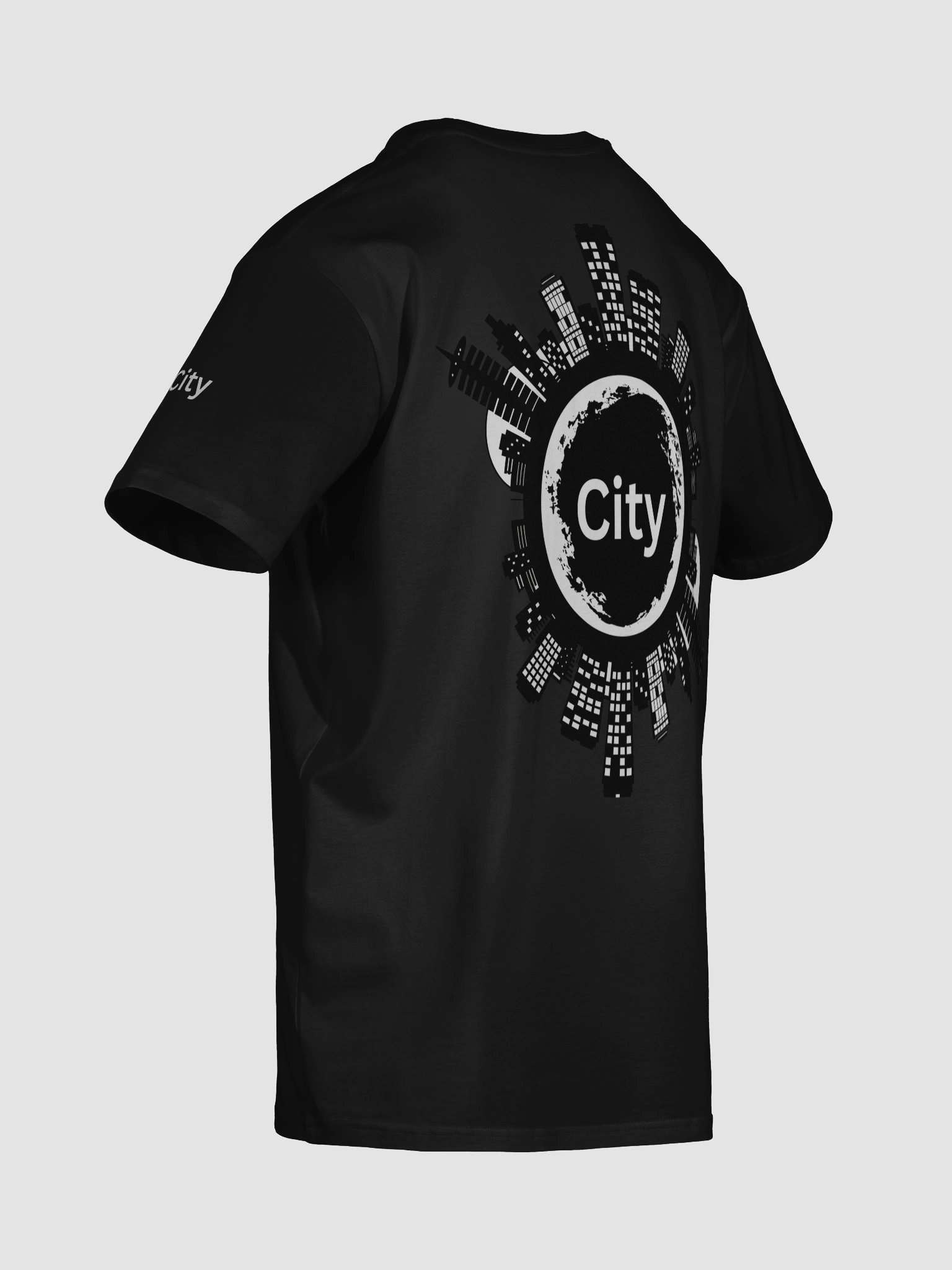 Cityscape Circle Unisex Tee product image (4)