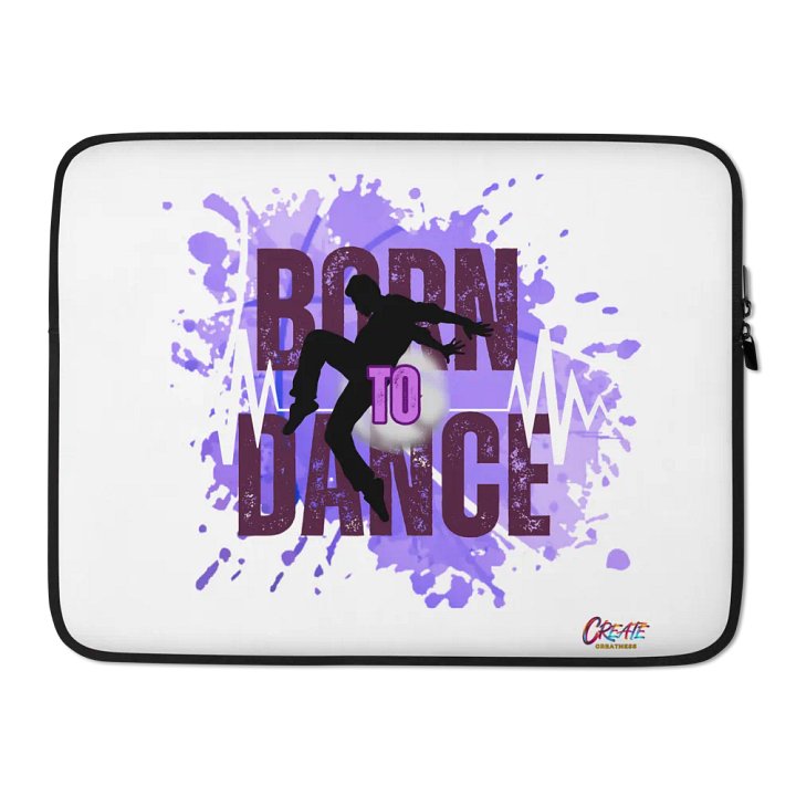 Born to Dance Inspired His Silhouette Laptop Sleeve product image (1)