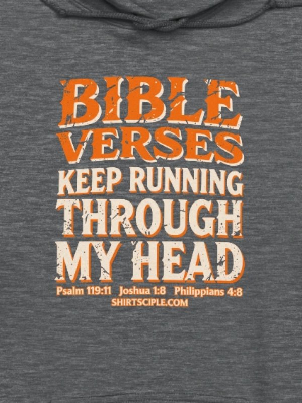 Bible Verses Keep Running Through My Head Hoodie product image (6)