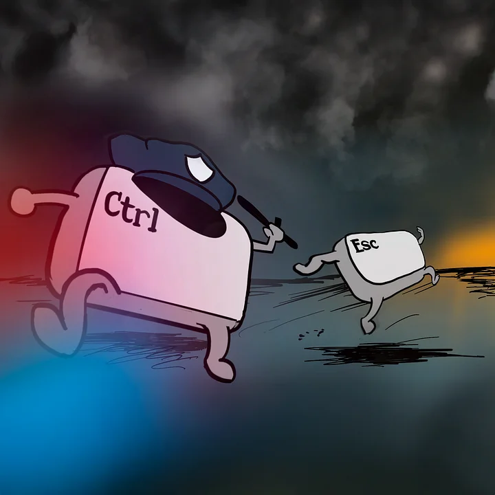 Ctrl Esc Chase Magnet product image (1)