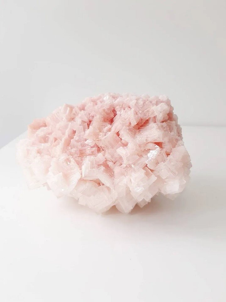 Enormous pink halite crystal cluster product image (1)