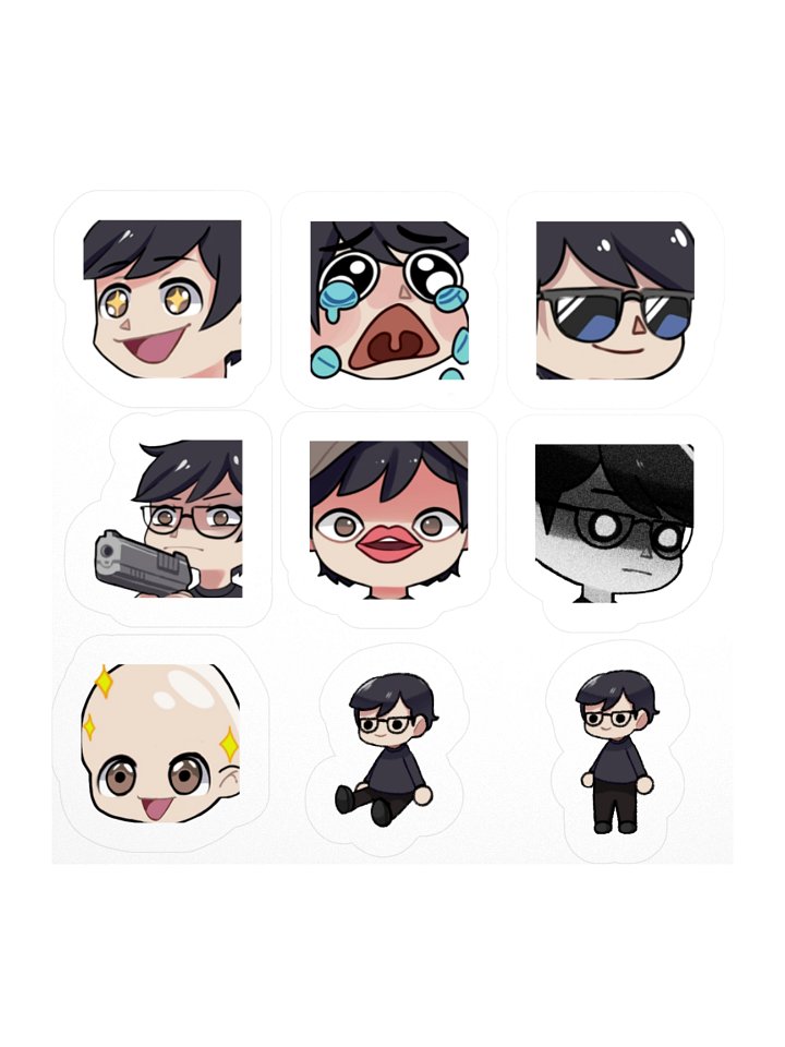 Liuss Emote Stickers product image (1)