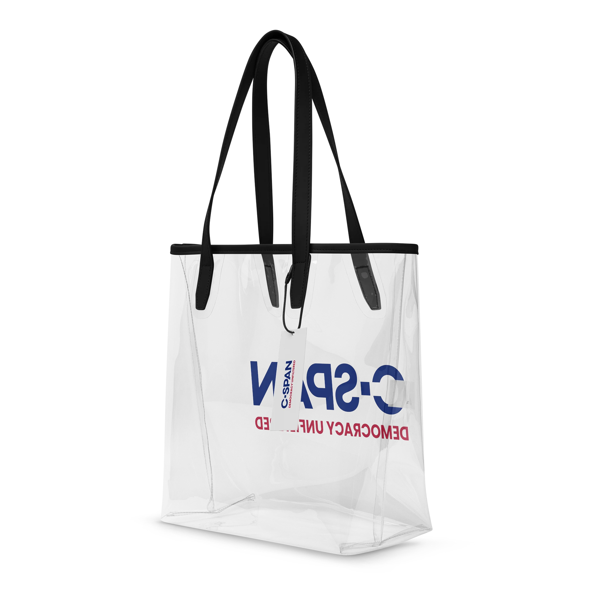 C-SPAN Democracy Unfiltered Clear Tote Bag product image (3)