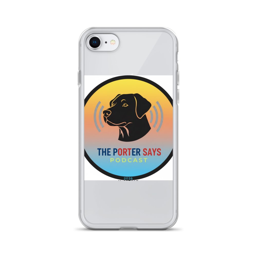The Porter Says Podcast iPhone Case product image (1)