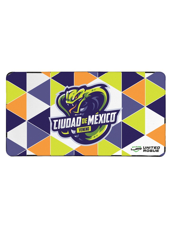 Mexico City Venom Geometric Desk Mat product image (1)