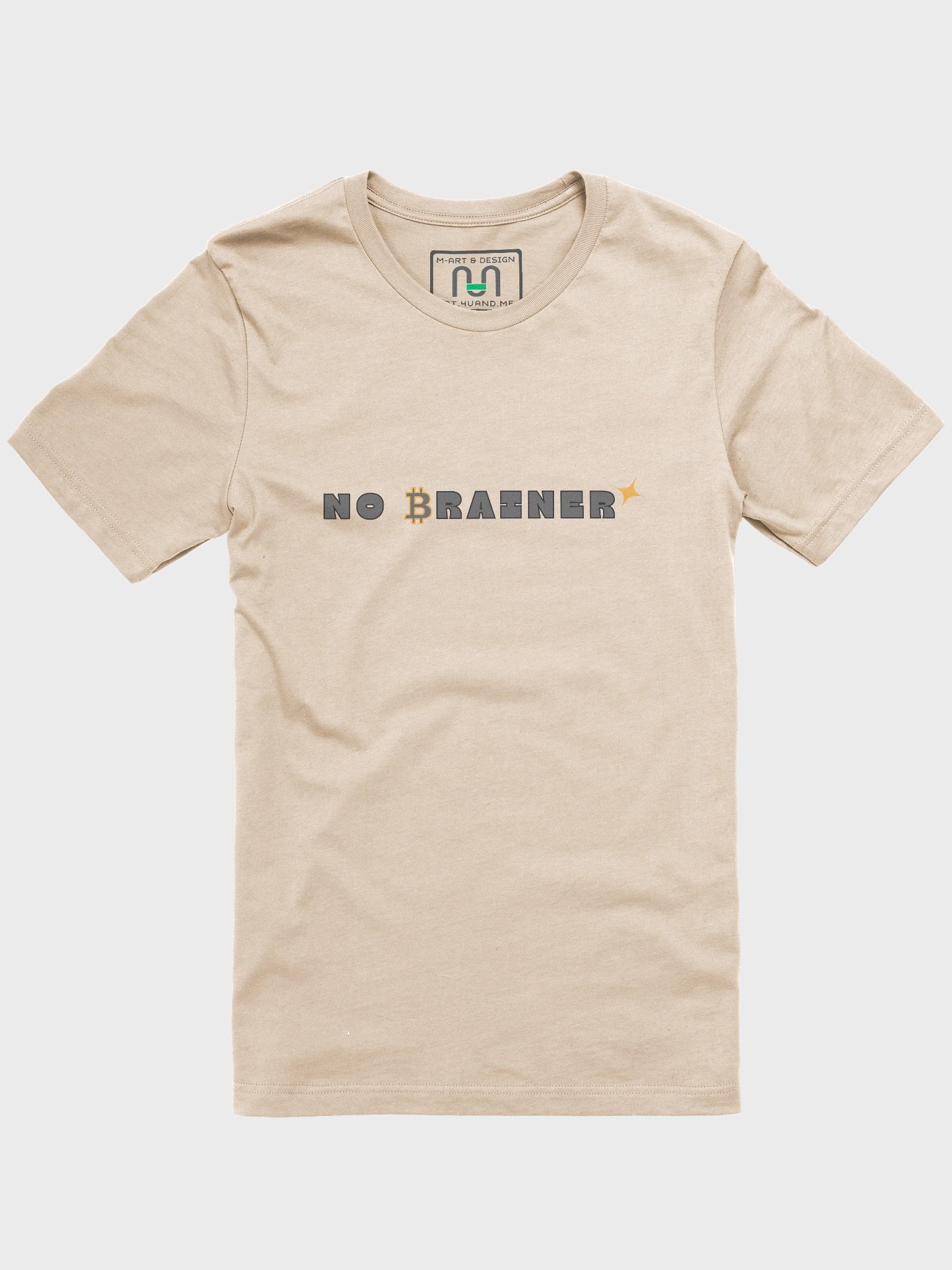 No Brainer – Bitcoin T-Shirt product image (1)