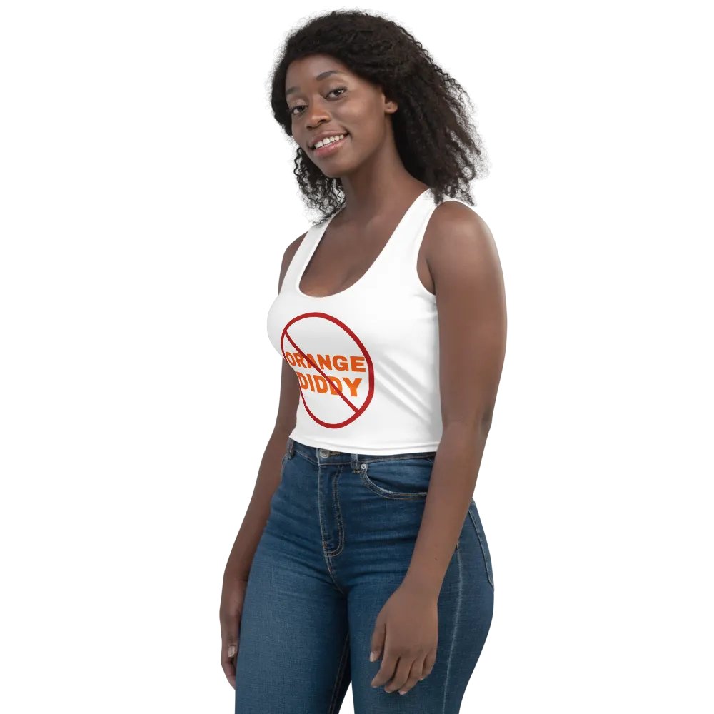 No Orange Diddy Stretchy Crop Top product image (10)
