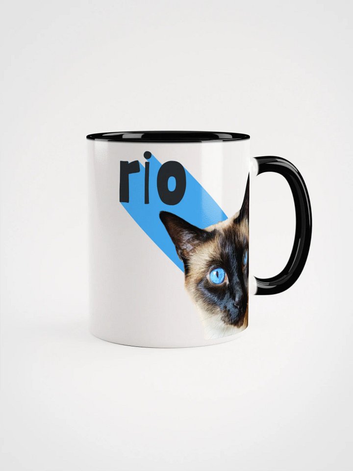 Rio's Blue-Eyed Cat Ceramic Mug product image (2)