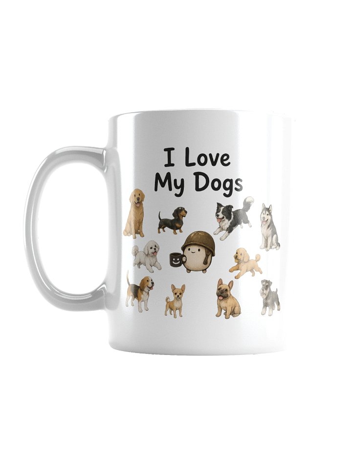 I Love My Dogs (Mug) product image (1)