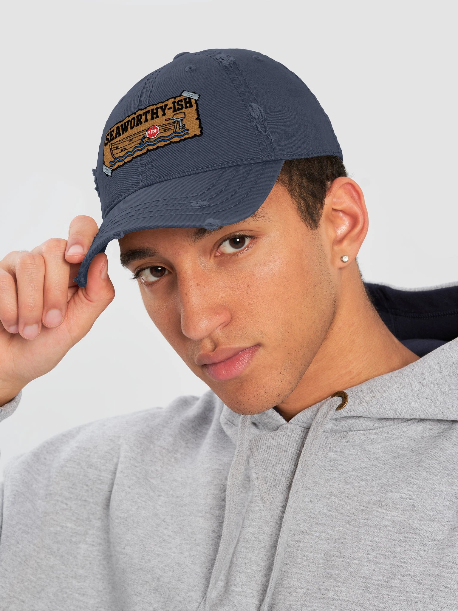 Seaworthy-ish - Distressed Cap product image (15)
