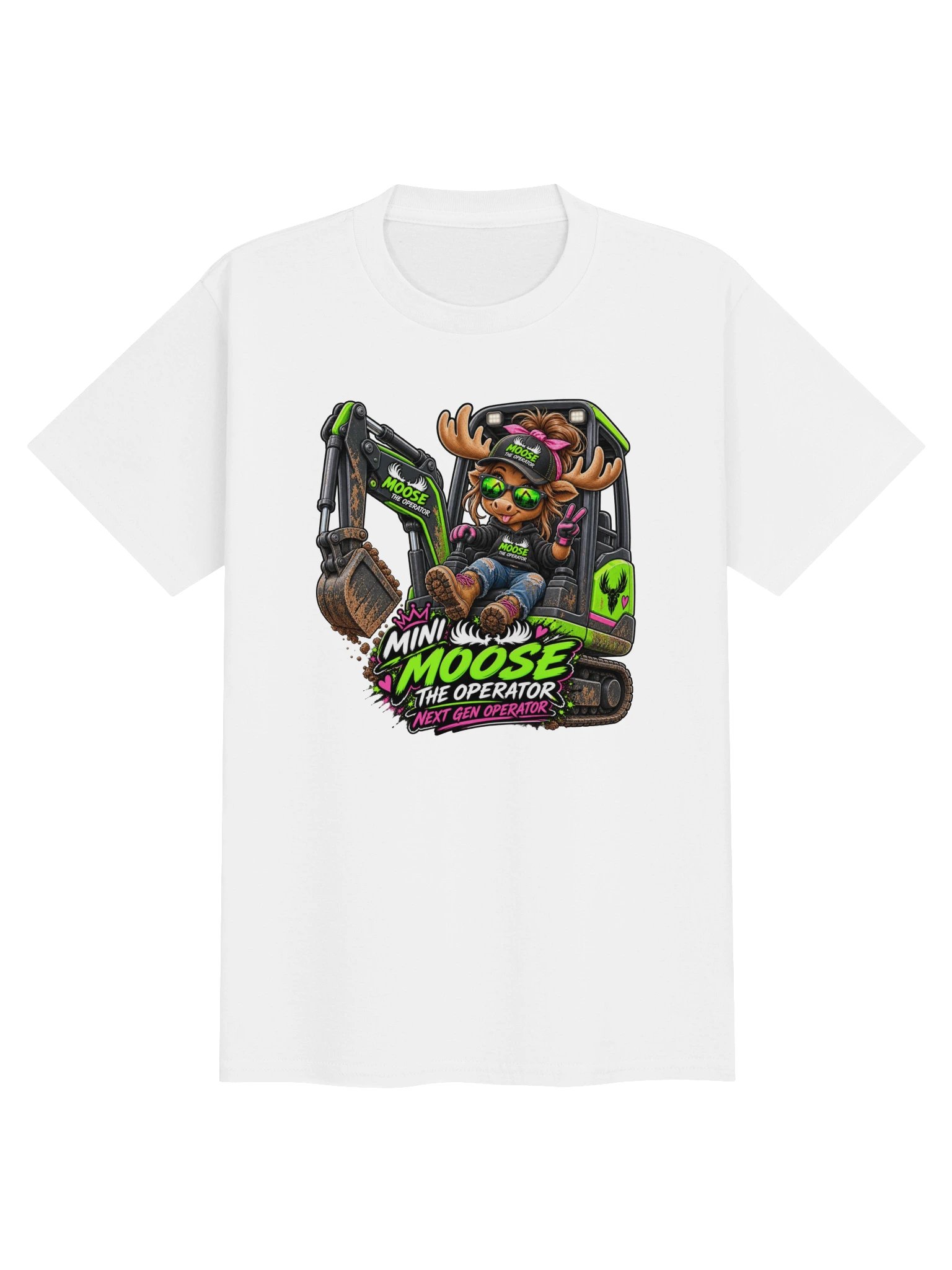 Mini Moose Girl Kids Tee product image (1)